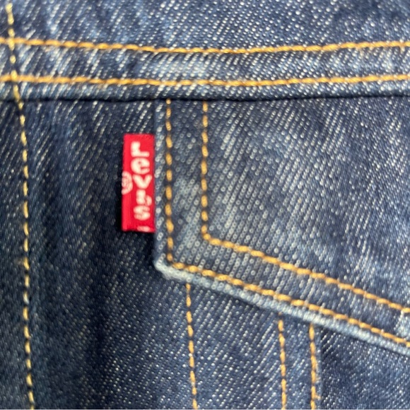 Levi's Dark Blue Denim Jacket - Picture 4 of 11